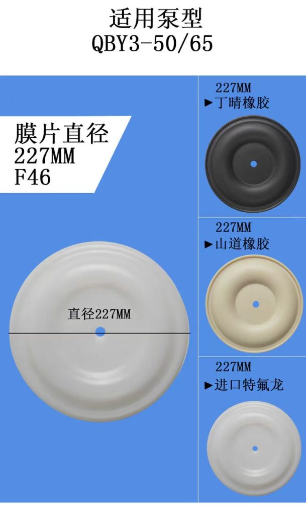 QBY3-50|QBY3-65隔膜泵膜片