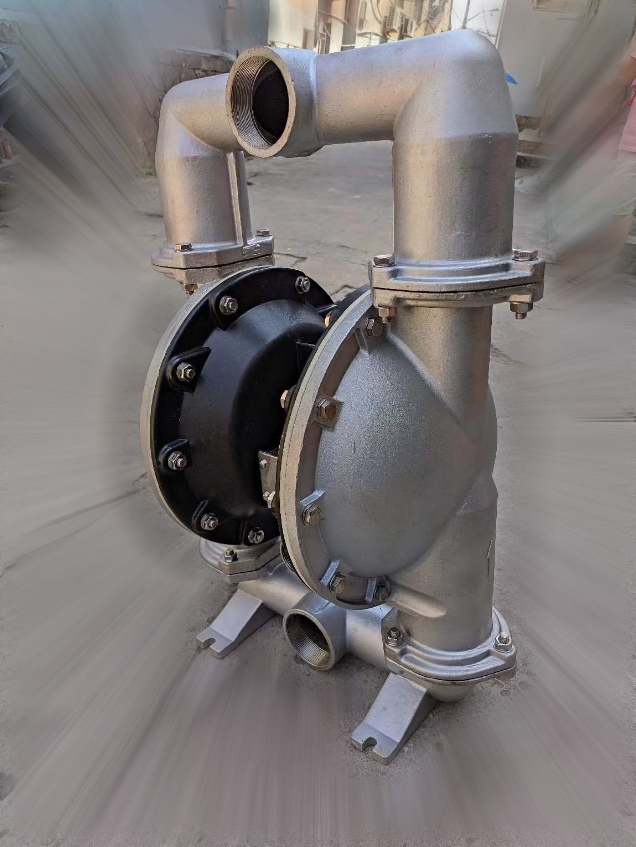 3寸80不锈钢气动隔膜泵66632B-244 66632B-EEB