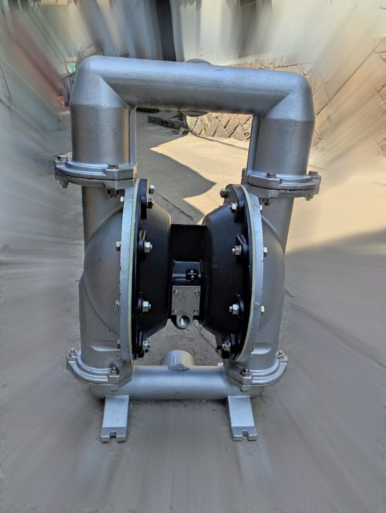 3寸80不锈钢气动隔膜泵66632B-244 66632B-EEB