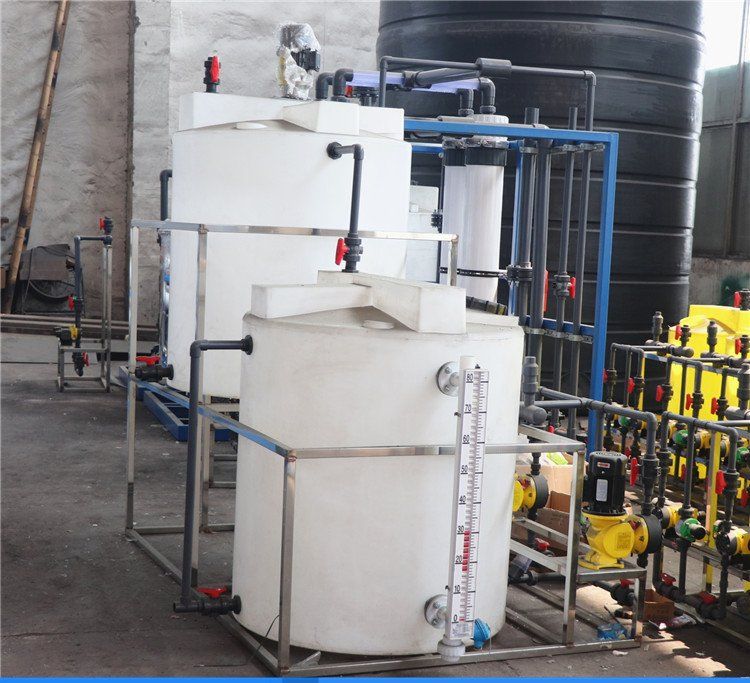 水处理PAC加药装置 次氯酸钠投加装置 污水处理厂加药系统
