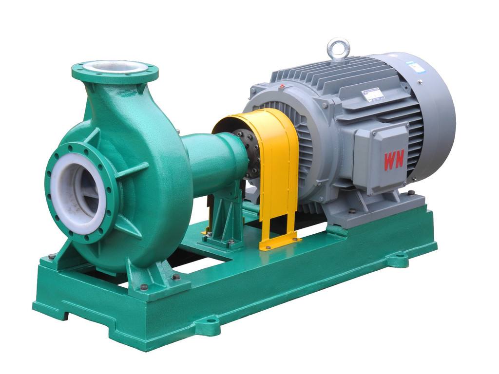 IHF氟塑料衬里耐腐化工离心泵